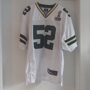 Authentic Superbowl Clay Mathews Packers Jersey